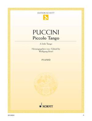 Puccini, Giacomo: A little Tango