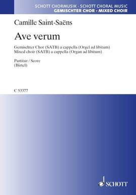 Saint-Saëns, Camille: Ave verum