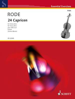 Rode, Jacques Pierre Joseph: 24 Caprices