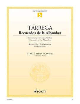 Tárrega, Francisco: Recuerdos de la Alhambra