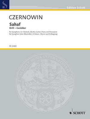 Czernowin, Chaya: Sahaf