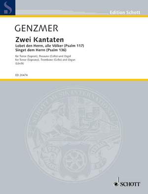 Genzmer, Harald: Two Cantatas GeWV 93