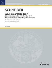 Schneider, Enjott: Musica arcaica No. 1