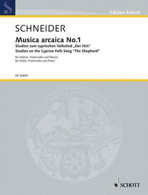 Schneider, Enjott: Musica arcaica No. 1