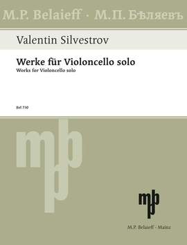 Silvestrov, Valentin: Works for Cello solo