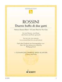 Rossini, Gioacchino Antonio: Duetto buffo di due gatti