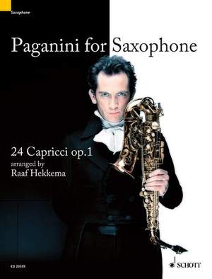 Paganini, Niccolò: Paganini for Saxophone op. 1