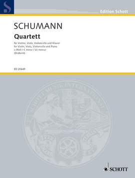 Schumann, Robert: Quartet C minor