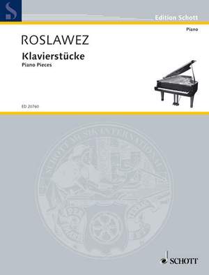 Roslavets, Nikolai Andreyevich: Piano Pieces