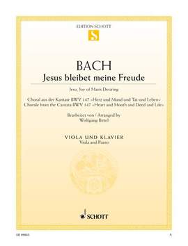 Bach, Johann Sebastian: Jesu, Joy of Man's Desiring BWV 147