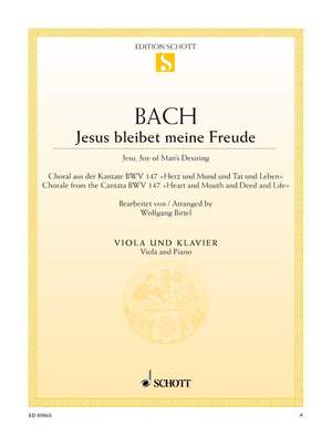 Bach, Johann Sebastian: Jesu, Joy of Man's Desiring BWV 147