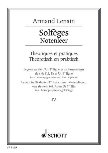 Lenain, Armand: Solfèges
