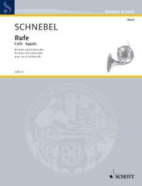 Schnebel, Dieter: Calls