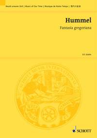Hummel, Bertold: Fantasia gregoriana op. 65