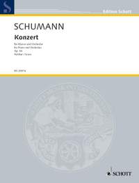 Schumann, Robert: Concerto A minor op. 54