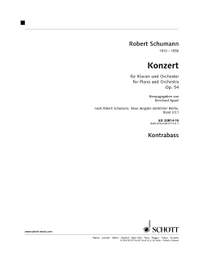 Schumann, Robert: Concerto A minor op. 54