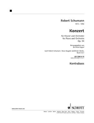 Schumann, Robert: Concerto A minor op. 54