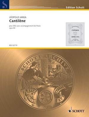 Jansa, Leopold: Cantilène op. 84