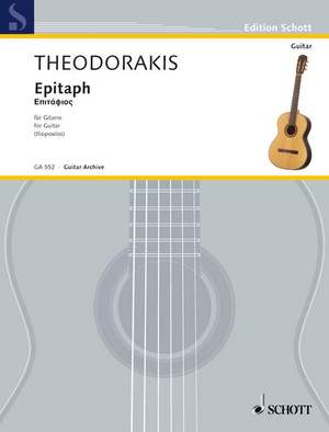 Theodorakis, Mikis: Epitaph