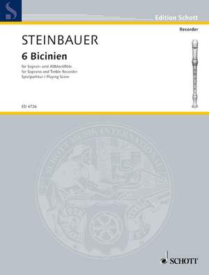 Steinbauer, Othmar: 6 Bicinien