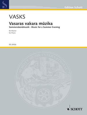 Vasks, Pēteris: Vasaras vakara mūzika