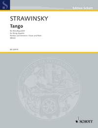 Stravinsky, Igor: Tango