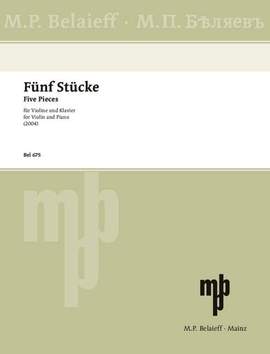 Silvestrov, Valentin: Five Pieces