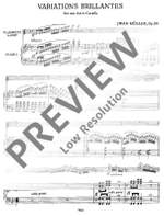 Mueller, Ivan: Variations brillantes op. 69 Product Image