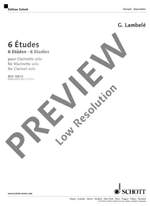 Lambelé, G.: 6 Studies Product Image