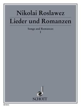 Roslavets, Nikolai Andreyevich: Lieder und Romanzen