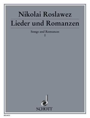 Roslavets, Nikolai Andreyevich: Lieder und Romanzen