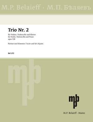 Gretchaninow, Alexandr: Piano Trio No. 2 G major op. 128