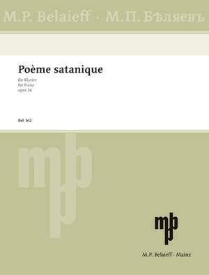 Scriabin, Alexander Nikolayevich: Poème satanique op. 36