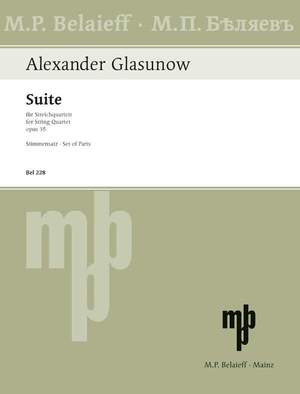 Glazunov, Alexander: Suite op. 35