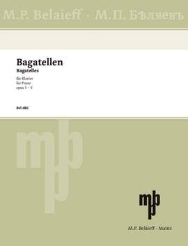 Silvestrov, Valentin: Bagatelles op. 1 - 5