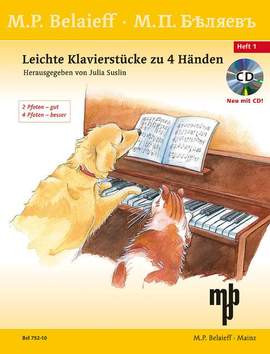 Easy Pieces for Piano for 4 Hands