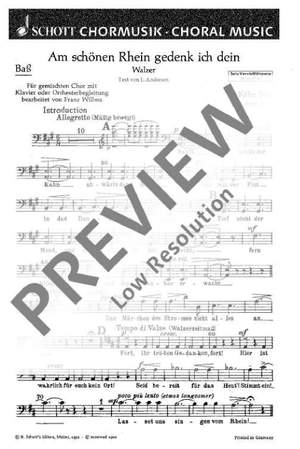 Kéler, Béla: Am schönen Rhein gedenk ich dein op. 83