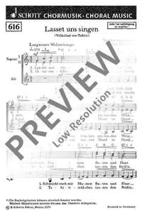 Klefisch, Walter: Lasset uns singen
