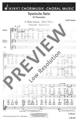 Cossetto, E: Spanische Suite