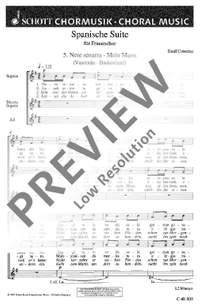 Cossetto, E: Spanische Suite