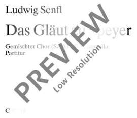 Senfl, L: Das G'läut zu Speyer