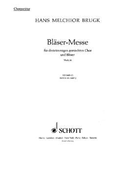 Brugk, Hans Melchior: Bläser-Messe Werk 30