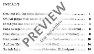 Duis, Ernst: Europa singt