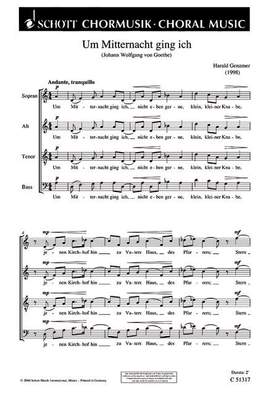 Genzmer, Harald: I walked at midnight GeWV 44