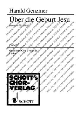 Genzmer, Harald: Über die Geburt Jesu GeWV 36