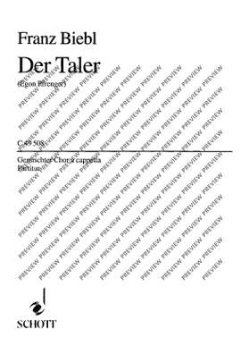 Biebl, Franz: Der Taler