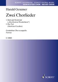 Genzmer, Harald: Zwei Chorlieder GeWV 30