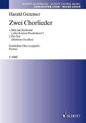 Genzmer, Harald: Zwei Chorlieder GeWV 30