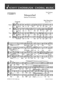 Hessenberg, Kurt: Vier Chorlieder op. 31