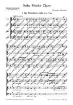 Schroeder, Hermann: Sechs Mörike-Chöre Product Image